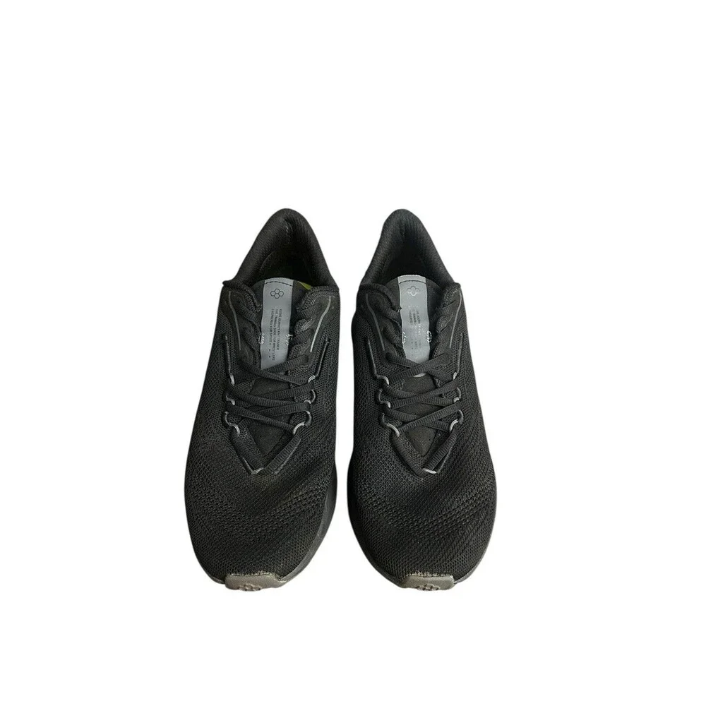 RUDIS Journey Knit Trainer Mens 10 Womens 11.5 Black Sneakers Shoes Athletic